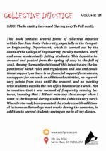 COLLECTIVE INJUSTICE (VOLUME 21)SJSU: The brutality increased (Spring 2017 To Fall 2018).- by Professor Dr. Mohamed Fayad - Image 3
