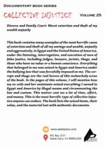 COLLECTIVE INJUSTICE (VOLUME 25)Divorce and Family Court: Worst extortion and theft of my wealth unjustly- by Professor Dr. Mohamed Fayad - Image 3