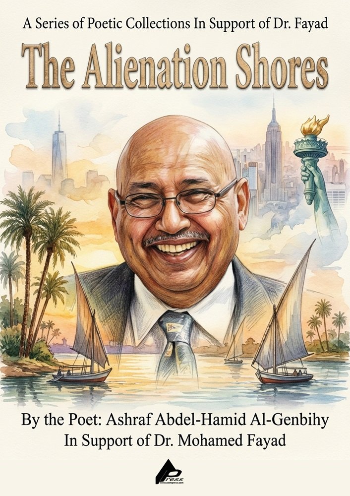 شطآن الغربة e Shores of Exile — A Poetry Collection That Transforms the Wounds of Injustice into a Hymn to Truth and Makes the Pen a Banner of Human Dignity. Poems by the Poet: Ashraf Abdel-Hamid El-Genbihy Sentiments by: Dr. Mohamed Ebrahim Fayad, Scholar of the Unified Word - Image 1